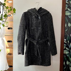Modcloth Cookie Pie Hooded Coat